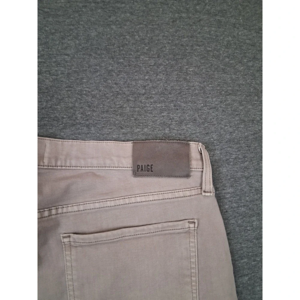 Paige Mens Jeans 36 Tan Federal Slim Vintage Sandstorm USA Quiet Luxury Elevated